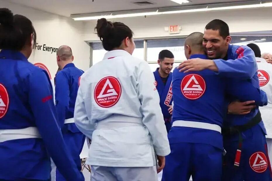Visitors Training at Gracie Barra schools in Utah